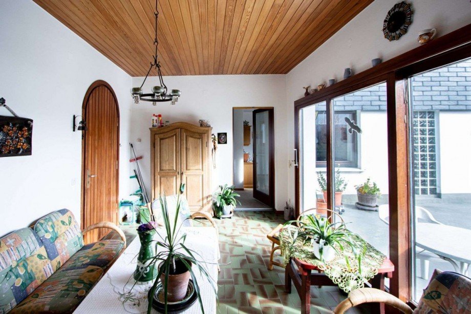 Der Wintergarten mit Ausgang Einfamilienhaus Wetter