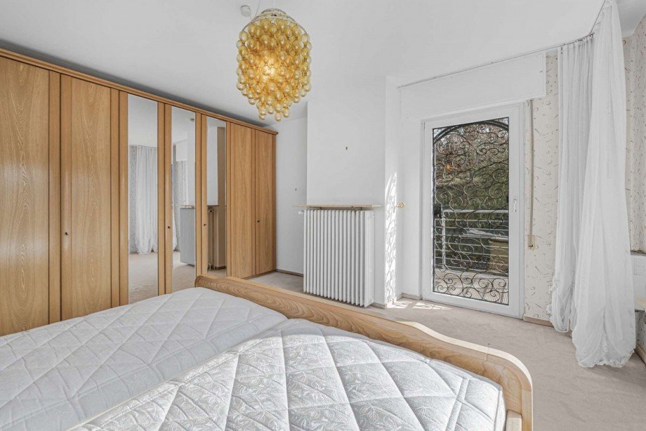 Schlafzimmer mit Balkon Wohnung Hagen