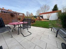 DIe Terrasse mit Garten VERKAUFT! Stadthaus mit Garten und Kamin in Hagen-Hohenlimburg-Henkhausen! Garage und Stellplatz.