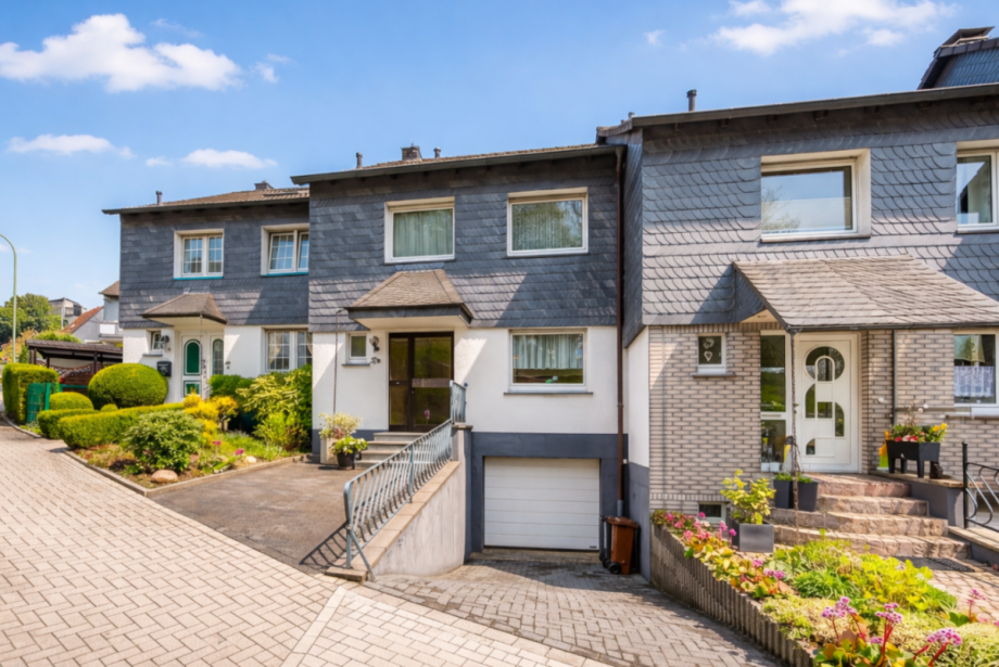 Eingang Reihenmittelhaus Ennepetal