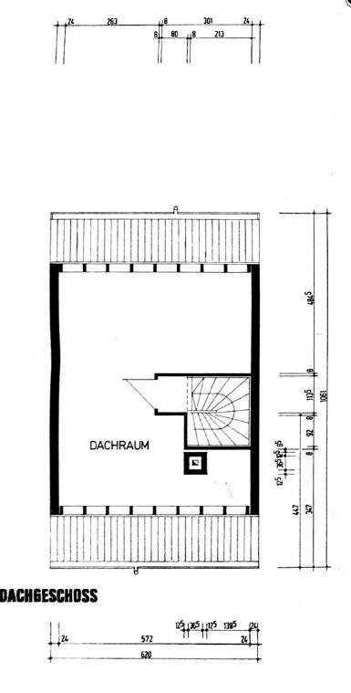 Grundriss Studio Reihenmittelhaus Hagen