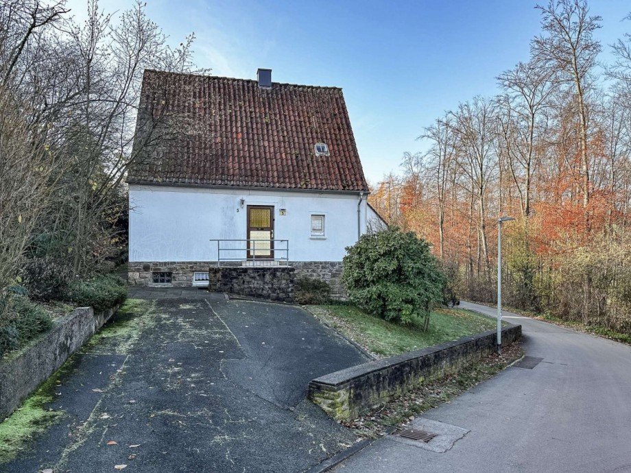 Die Eingangsseite Einfamilienhaus Wetter
