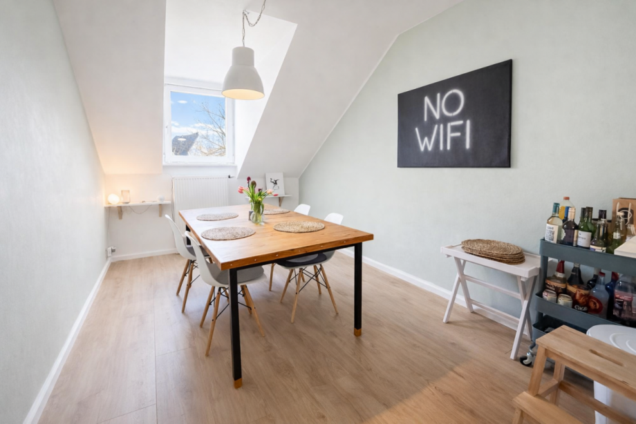 Esszimmer Dachgeschosswohnung Wetter (Ruhr)