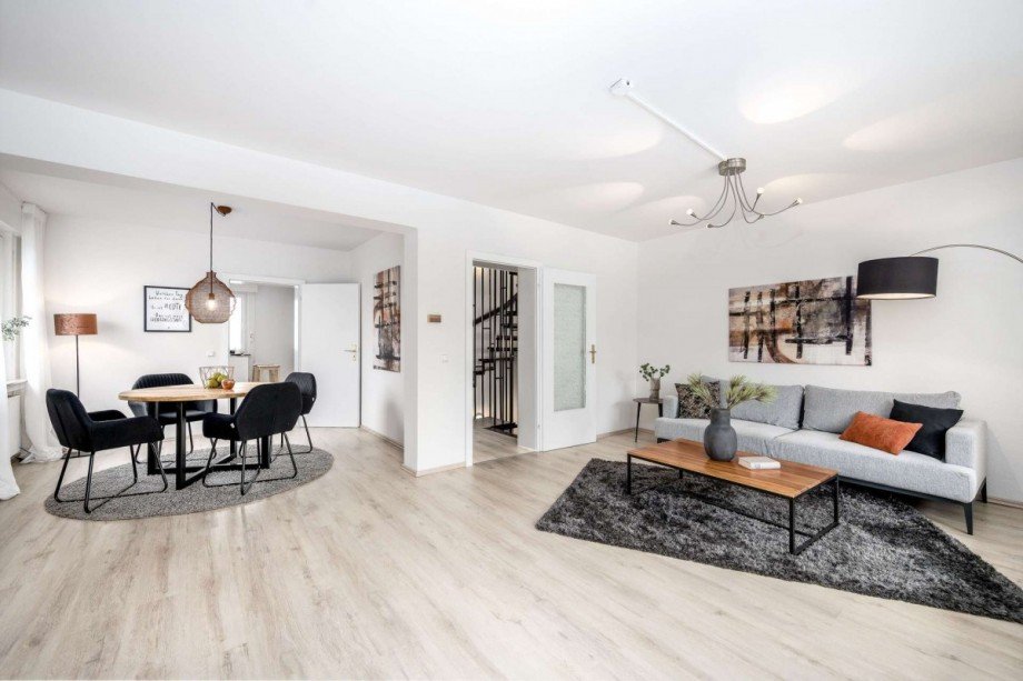 Das sch�ne Wohn- Esszimmer Reihenmittelhaus Dortmund