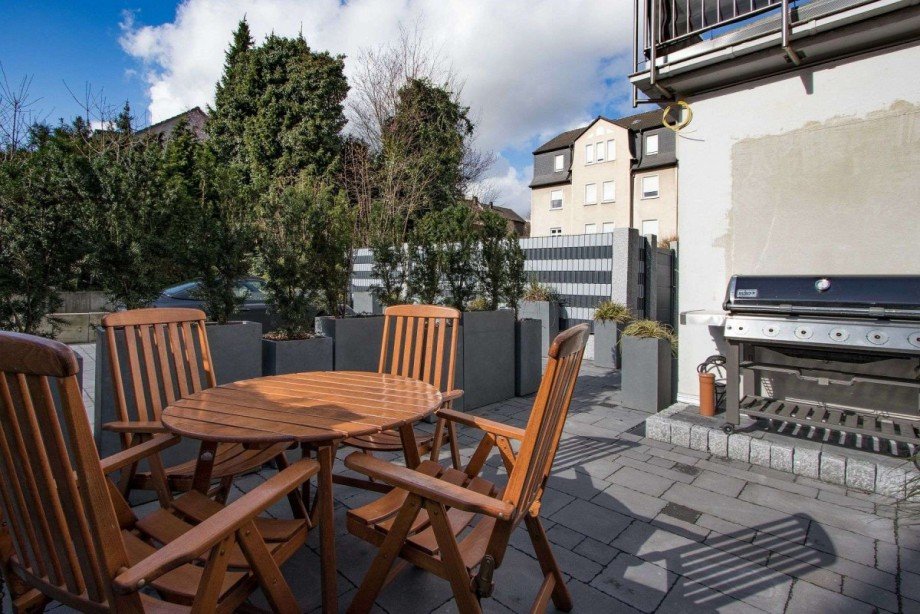Ihr eigener Bereich Terrassenwohnung Wetter
