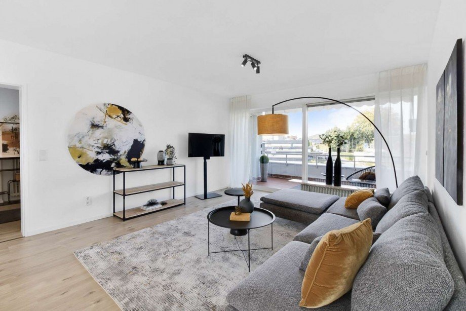 Schiebet�r zum Balkon Wohnung Iserlohn