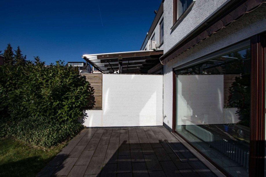 Die sch�ne Sonnenterrasse Reihenmittelhaus Dortmund