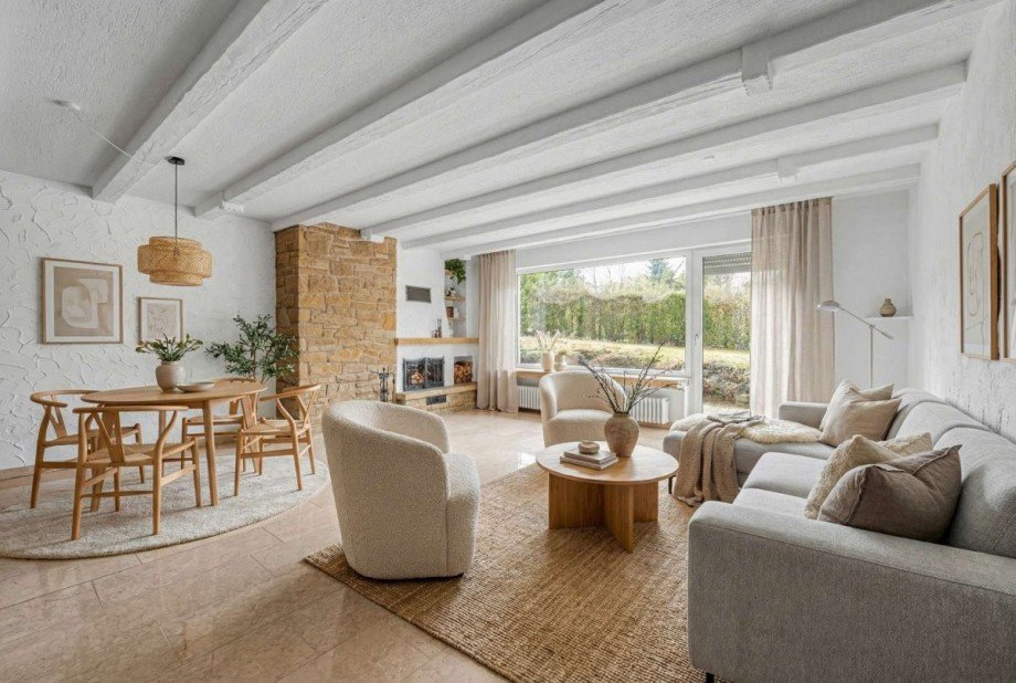 Wohn- Esszimmer KI Beispiel Wohnung Hagen