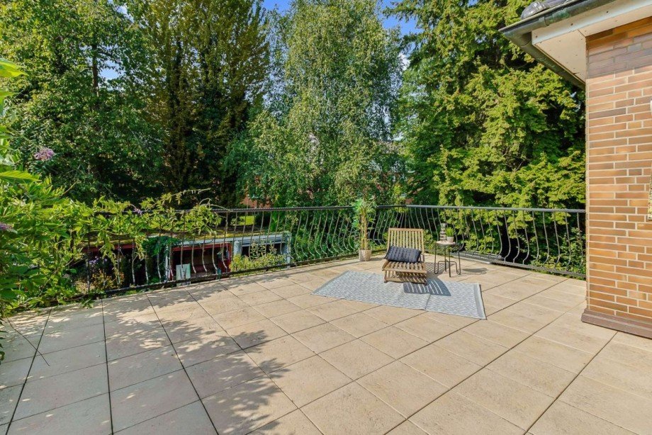 Die sch�ne Dachterrasse Wohnung Wetter
