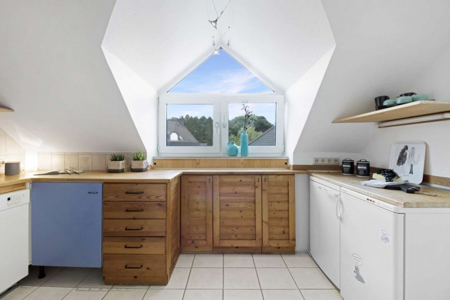 die Kochk�che Maisonettewohnung Wetter
