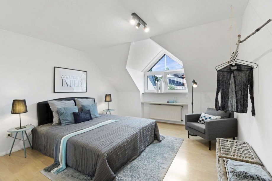 Das Elternschlafzimmer Maisonettewohnung Wetter