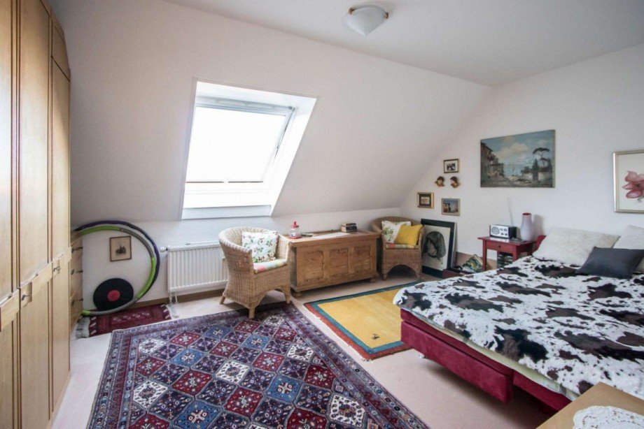 Schlafzimmer DG Maisonettewohnung Schwerte