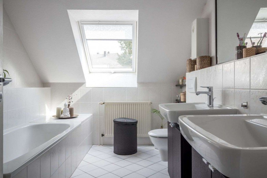Das herrliche Tageslichtbad Maisonettewohnung Wetter