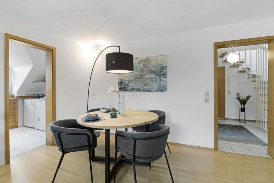 Essbereich an der K�che Maisonettewohnung Wetter