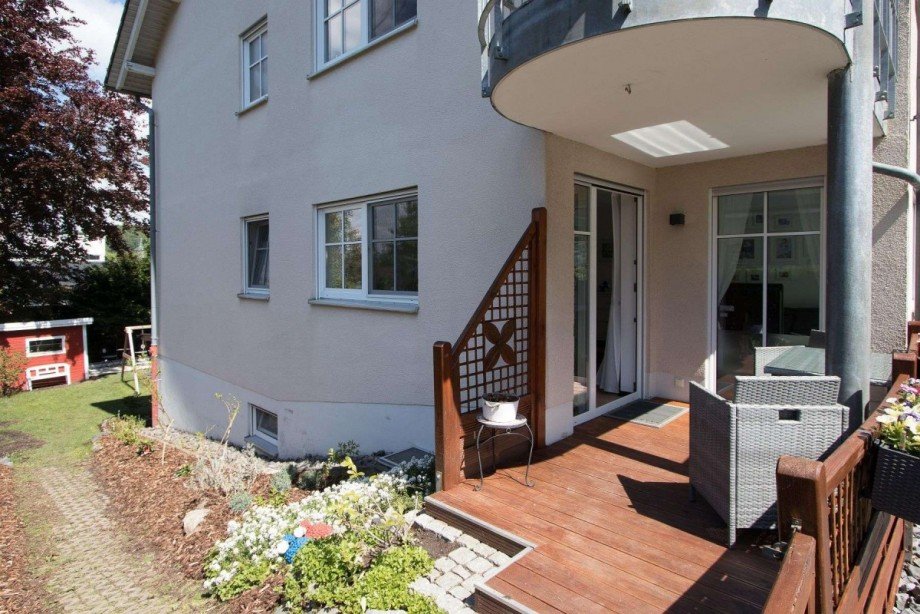 Seitliche Sonnenterrasse Maisonettewohnung Hagen