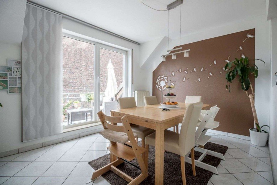 Der Essbereich liegt an der K� Maisonettewohnung Wetter