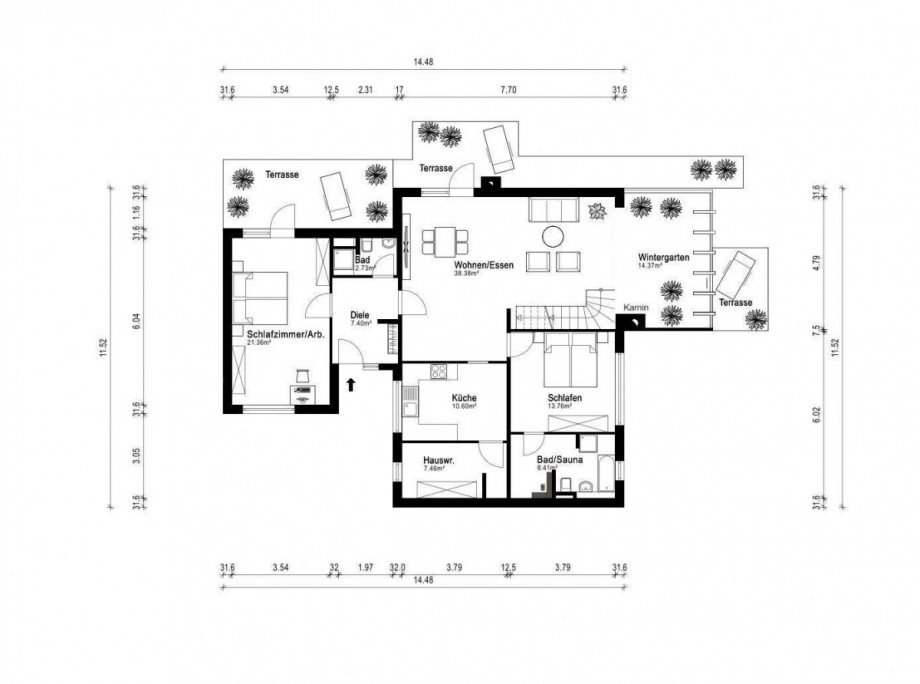 Der Grundriss Einfamilienhaus Ennepetal
