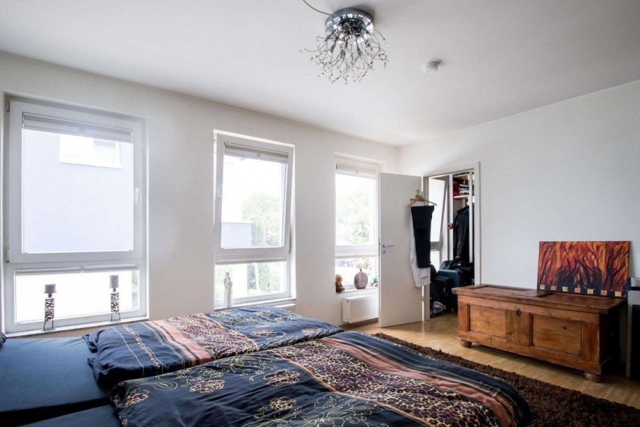 mit Sicht auf das Ankleidezimm Wohnung Dortmund