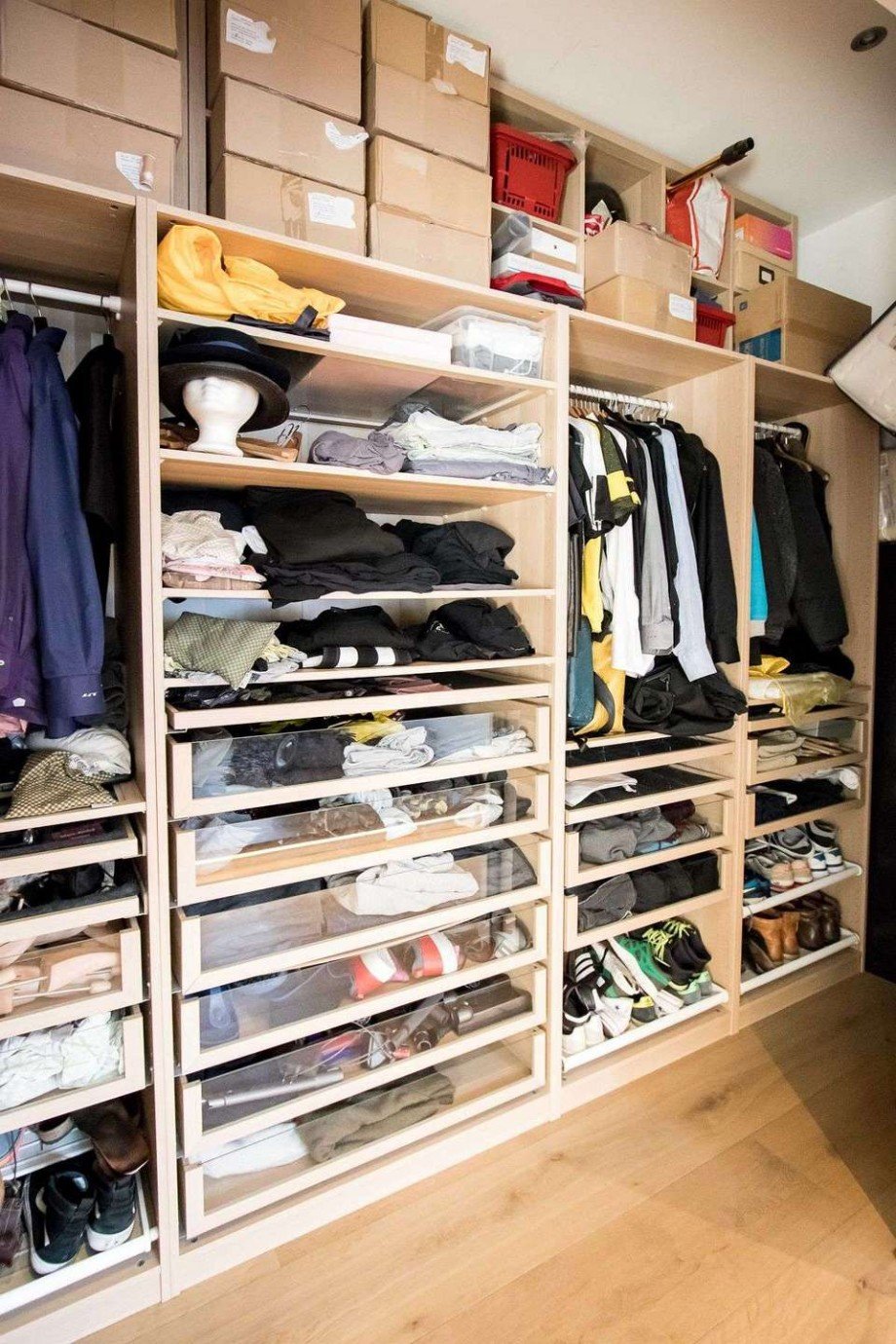 Kleiderschrank Terrassenwohnung Wetter