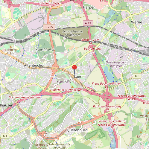 Makro-Standort Mehrfamilienhaus Bochum