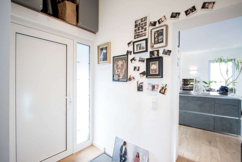 Diele mit Sicht Richtung Kochb Terrassenwohnung Wetter