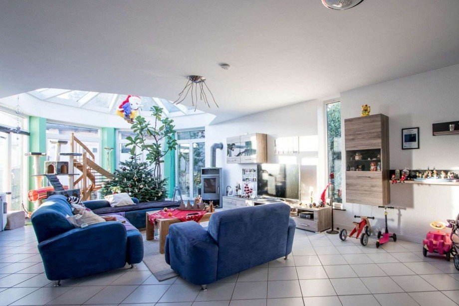 Der Wohnraum mit Anbau Einfamilienhaus Wetter