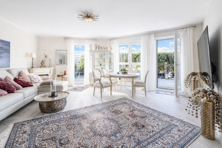 Wohn- Esszimmer Terrassenwohnung Wetter (Ruhr)