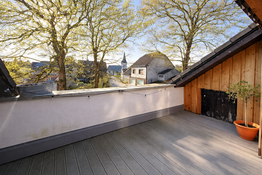Dachloggia Ansicht 2 Dachgeschosswohnung Ennepetal