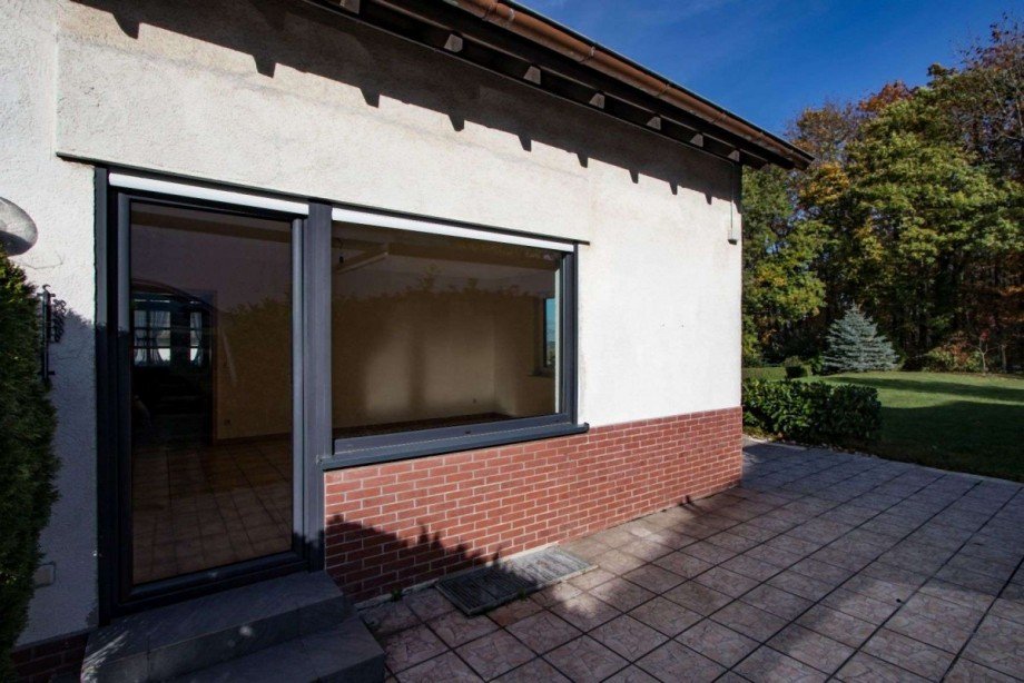 die gro�e Terrasse Einfamilienhaus Wetter