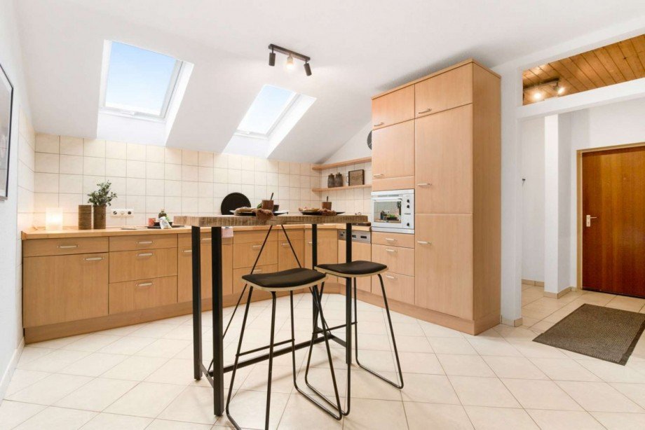 Die K�che Dachgeschosswohnung Wetter