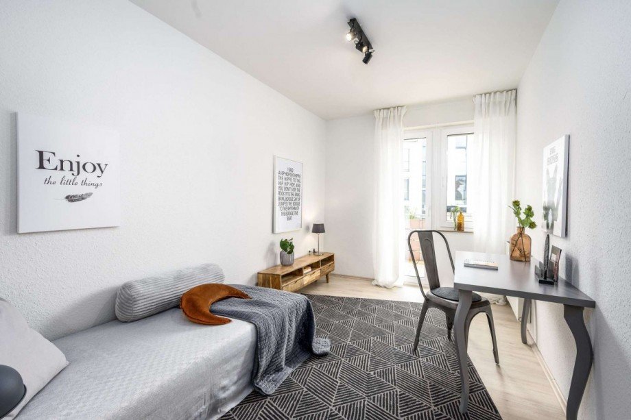 Jugendzimmer mit Balkon Reihenmittelhaus Dortmund