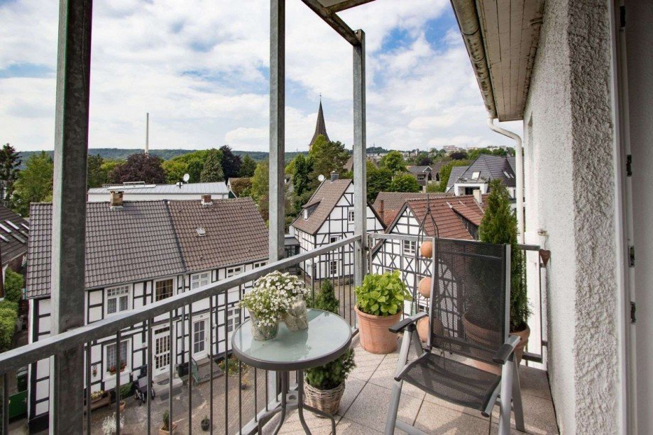 Balkon mit Aussicht Wohnung Herdecke