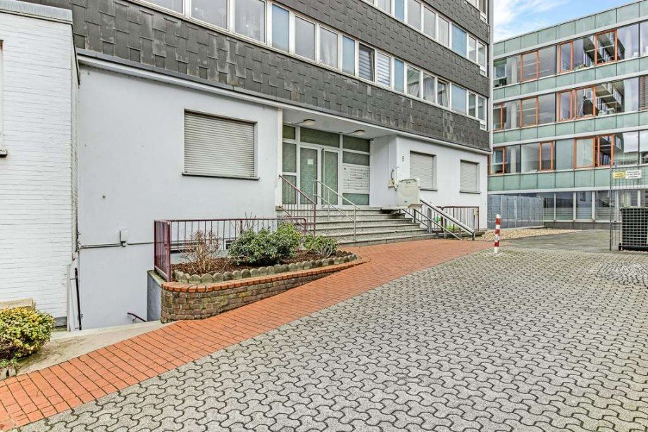 Hauszugang mit Treppenlift Wohnung Wetter