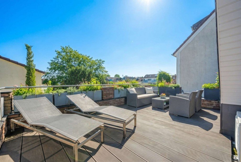 Dachterrasse im Hauptwohnhaus Haus Frechen
