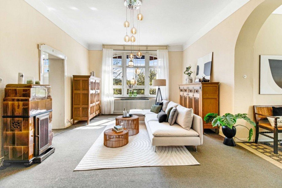 Wohnzimmer Villa Wetter (Ruhr)