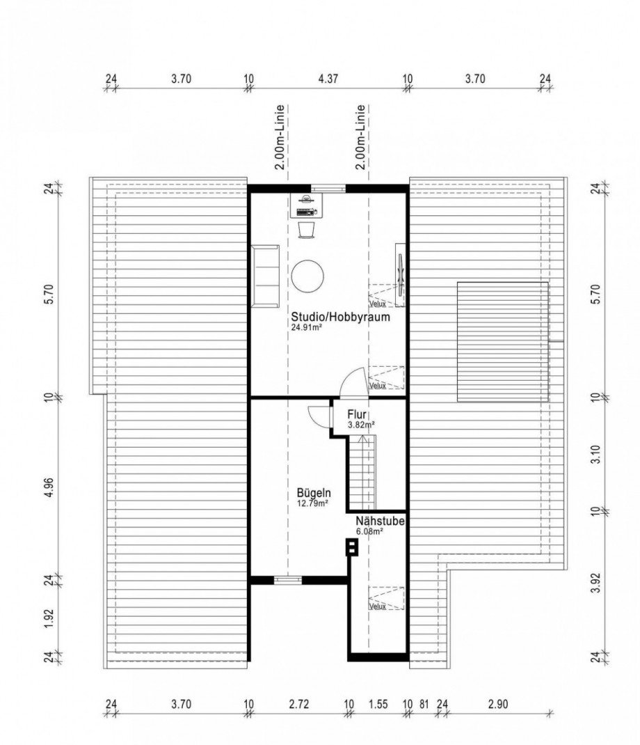 Grundriss Spitzboden Einfamilienhaus Wetter