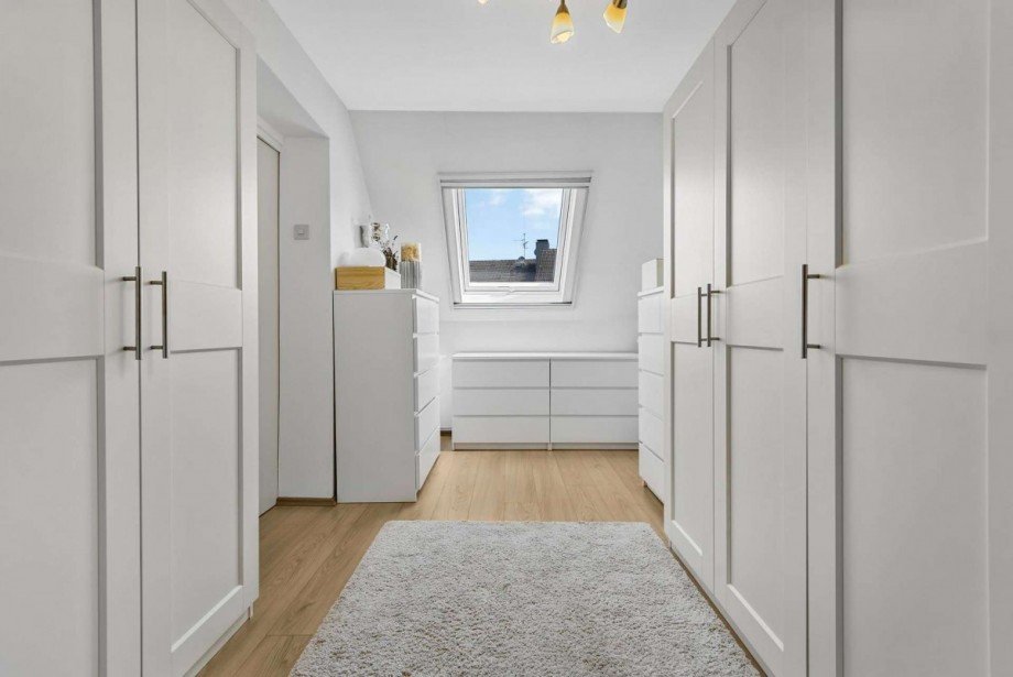 Ankleideraum im Studio Reihenmittelhaus Hattingen