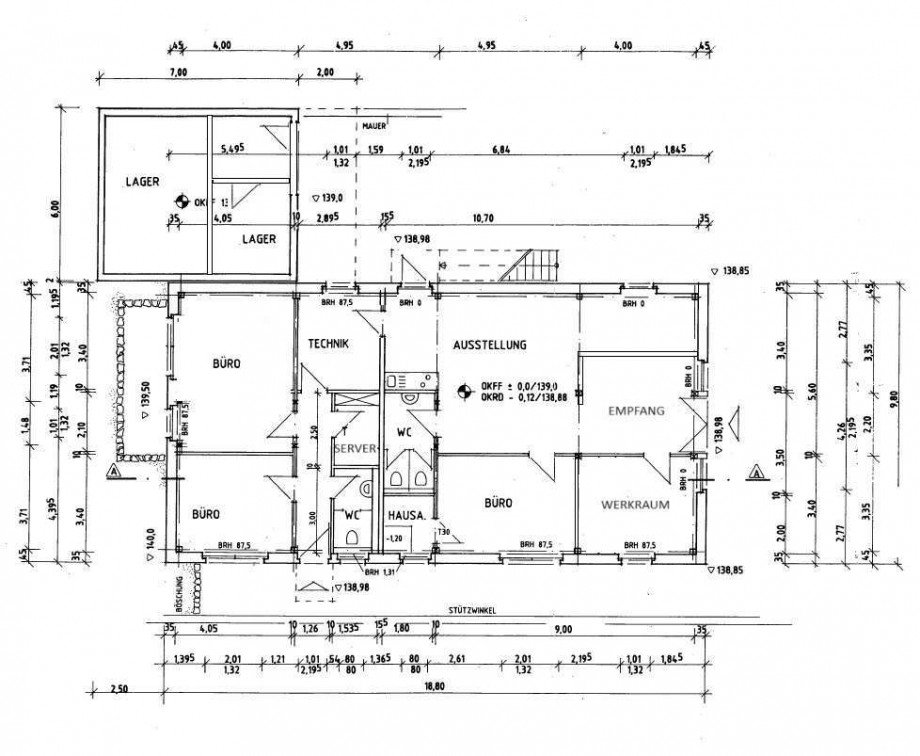 Grundriss Erdgeschoss Haus Herdecke