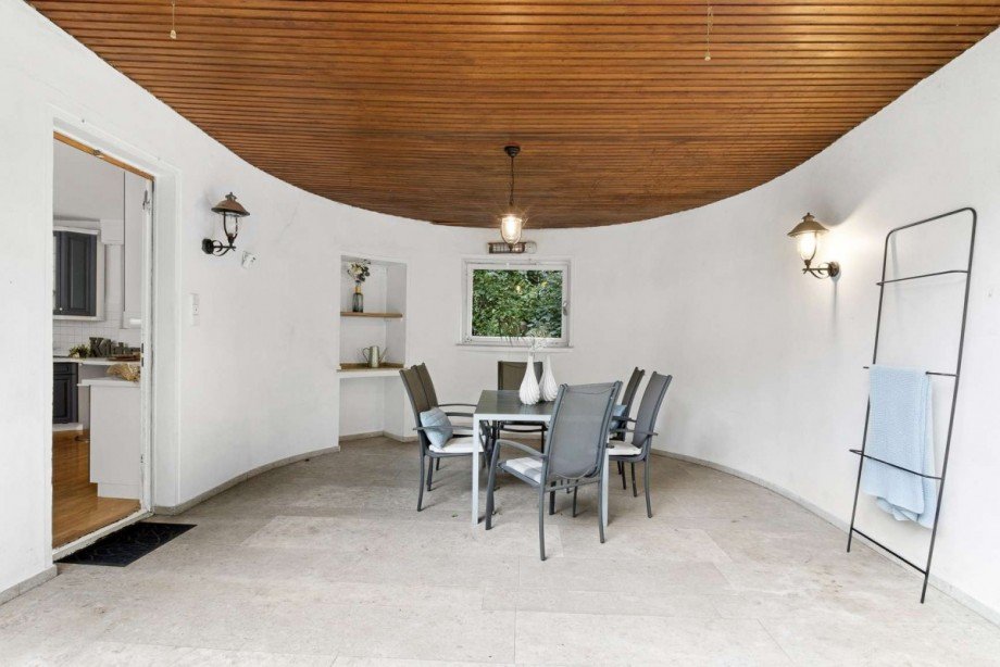 die �berdachte Terrasse Mehrfamilienhaus Wetter