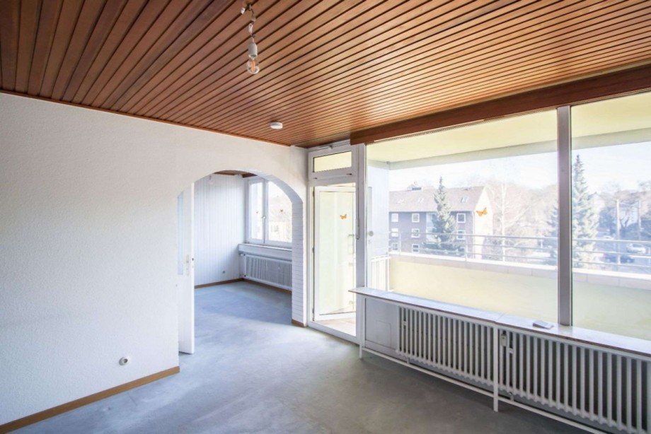 Wohnraum mit Ausgang zur Loggi Wohnung Witten