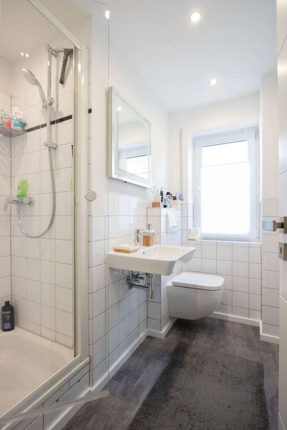 Das renovierte Duschbad Terrassenwohnung Wetter