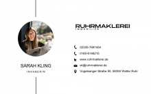 Expos� anfordern unter Maisonette-Eigentumswohnung mit gro�em Balkon, eigenem Garten und Stellplatz in Witten, am Schnee!