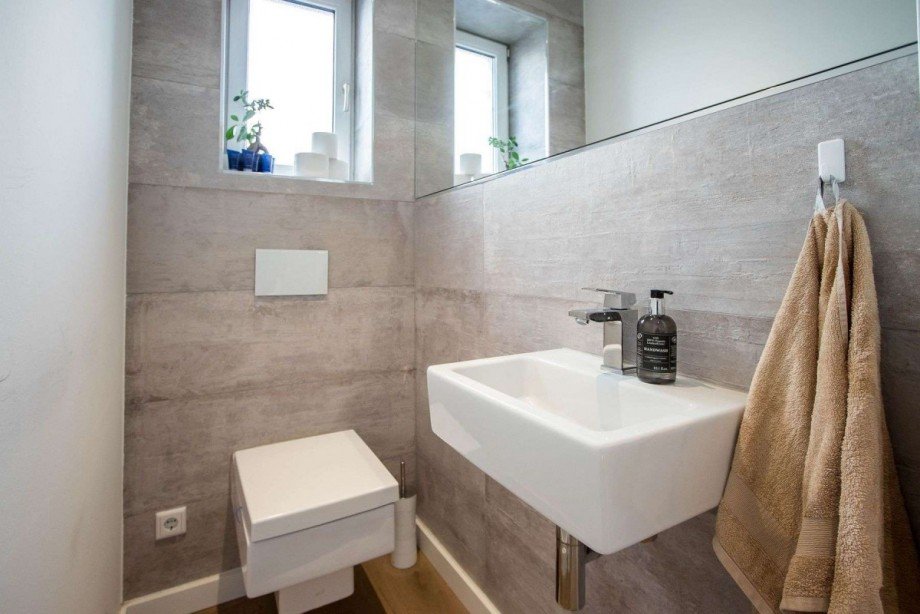 WC separat Terrassenwohnung Wetter