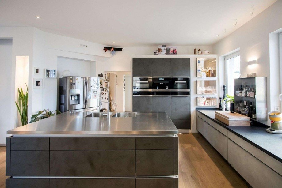 �bergro�e Schubladen, Miele Ge Terrassenwohnung Wetter
