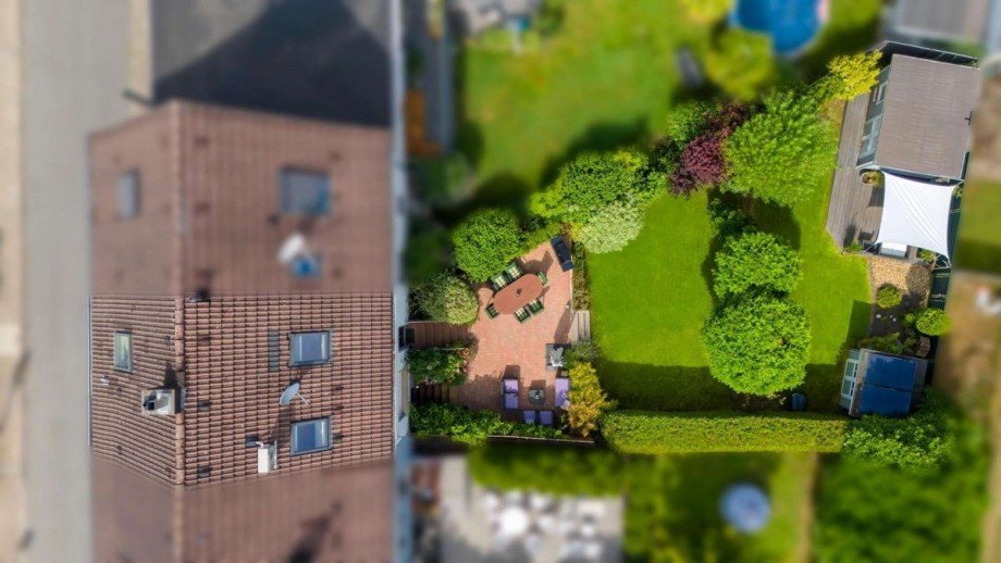 Luftbild Reihenmittelhaus Hattingen