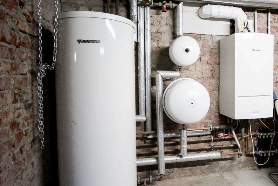 Moderne Heizungstechnik mit Fu Terrassenwohnung Wetter