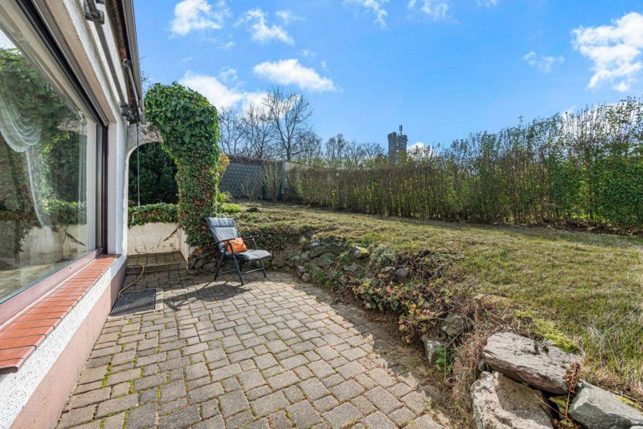 Die Terrasse und der Garten Reiheneckhaus Hagen