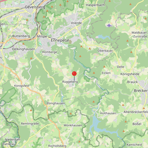 Makro-Standort Dachgeschosswohnung Ennepetal