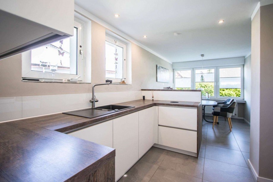 Die K�che ist modern eingerich Einfamilienhaus Bad Sassendorf