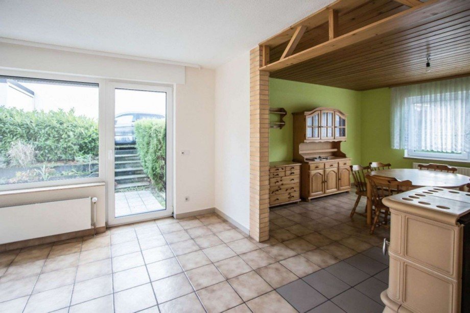 Wohn- Esszimmer mit Durchbruch Einfamilienhaus Wetter